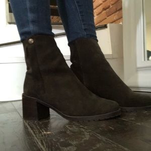 J. Crew Italian Leather/Suede Ankle Booties